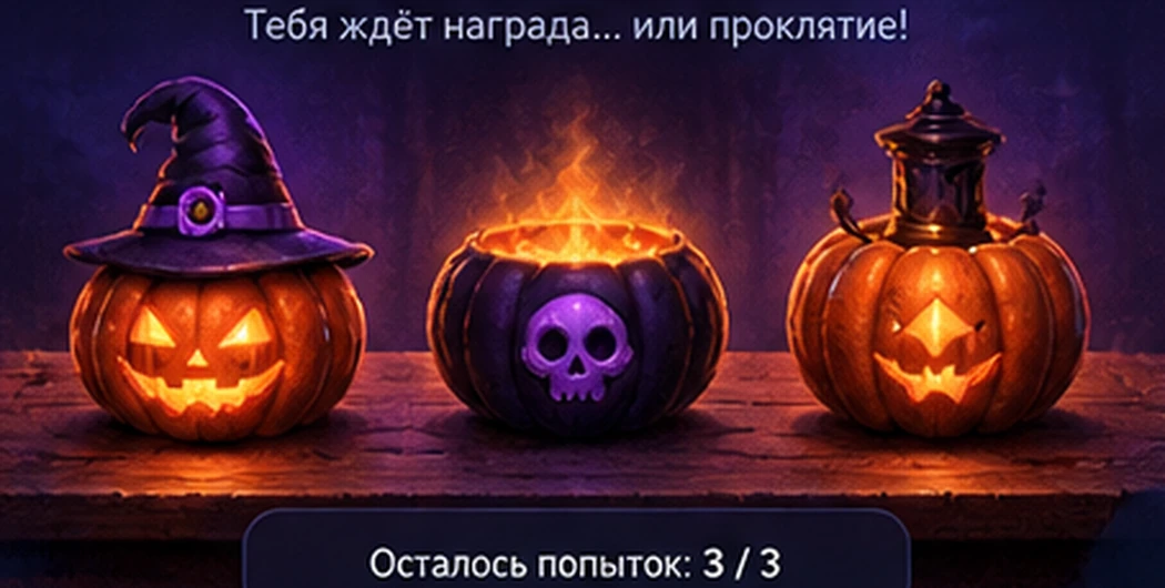 Загадочные сладости и фонари Хэллоуина
